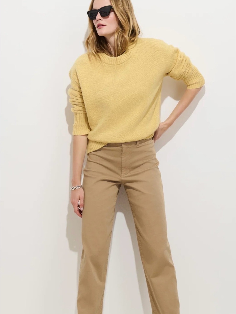 Alex Mill Sutton Vintage Twill Pant Khaki Color  - Size 6